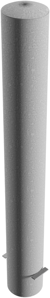 Stahlrohrpoller/Rammschutzpoller 'Bollard' Ø 152 mm