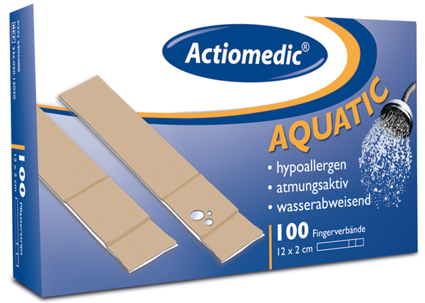 Fingerverbände Actiomedic® 'Elastic', und 'Aquatic'