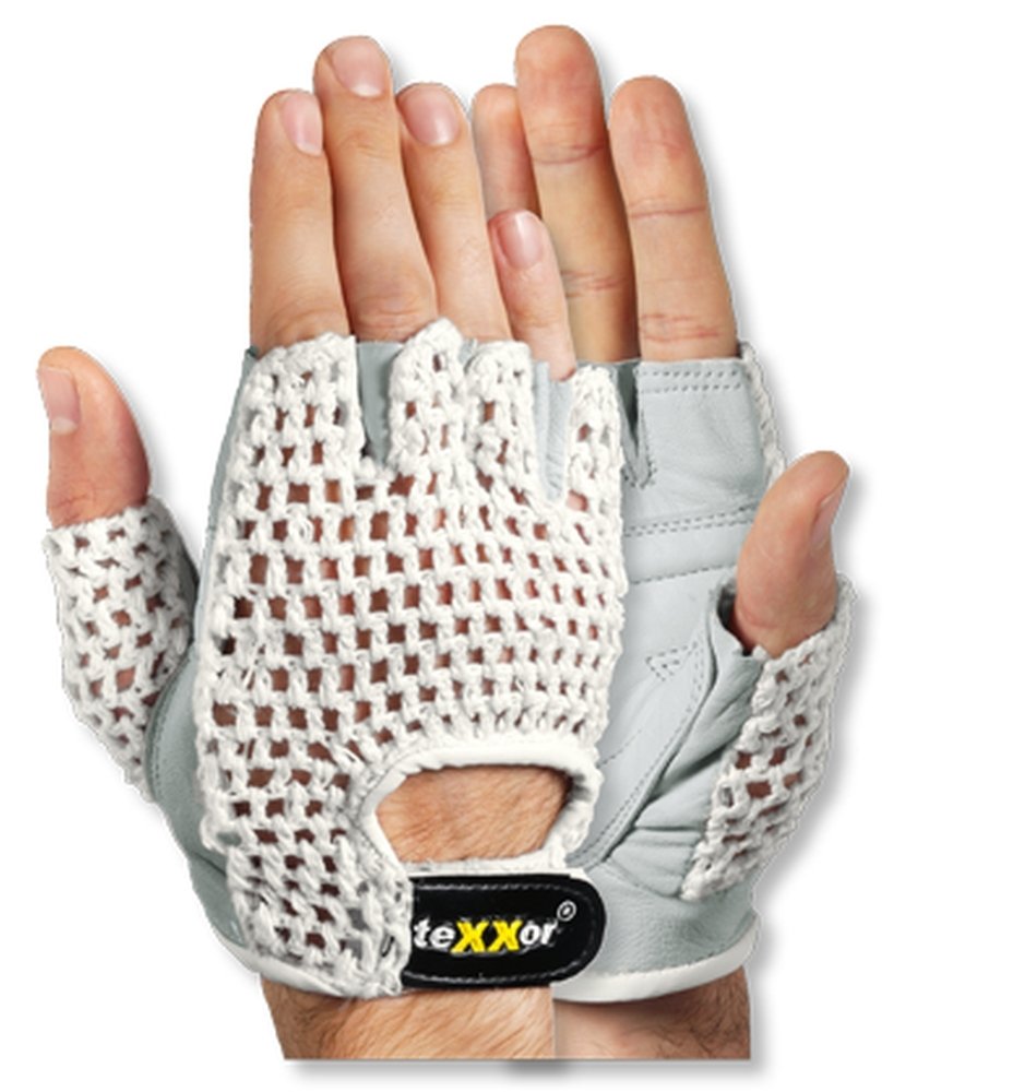 teXXor® Nappaleder-Handschuhe 'FAHRRADFAHRER', 9 
