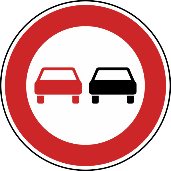 Überholverbot für Kraftfahrzeuge aller Art Nr. 276