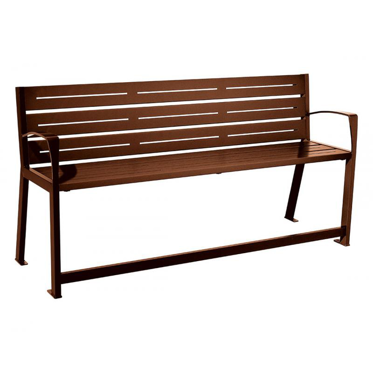 Modellbeispiel: Sitzbank -Steel- für Senioren aus Stahl (Art. 41152)