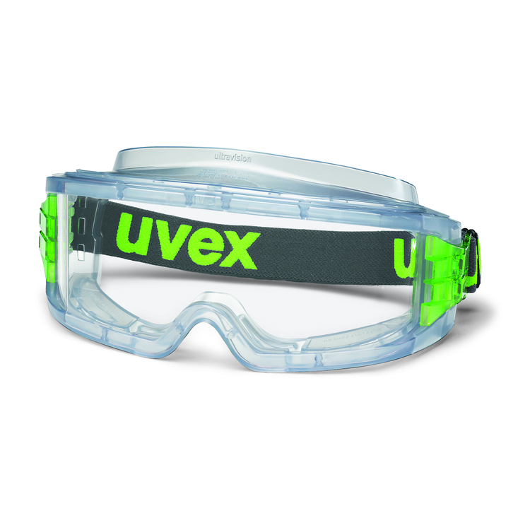 Modellbeispiel: Uvex Vollsichtbrille -ultravision- aus Polycarbonat (Art. ux01105)
