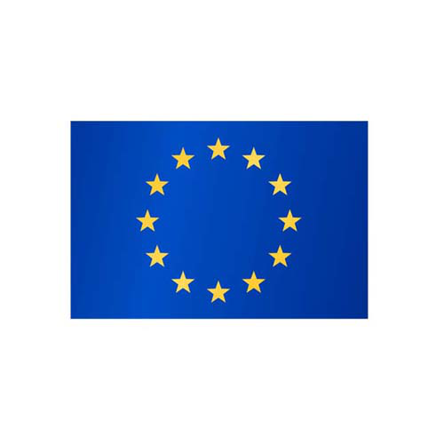 Technische Ansicht: Europaflagge