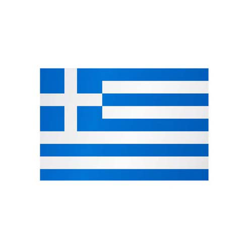 Technische Ansicht: Technische Ansicht: Länderflagge Griechenland