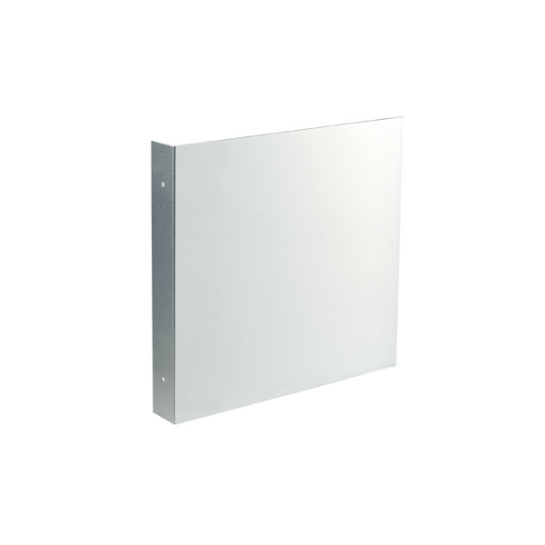 Fahnenschild Quadrat für Folienschilder, neutral