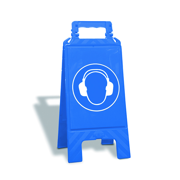 Modellbeispiel: Warnaufsteller Gehörschutz benutzen Art. 35955