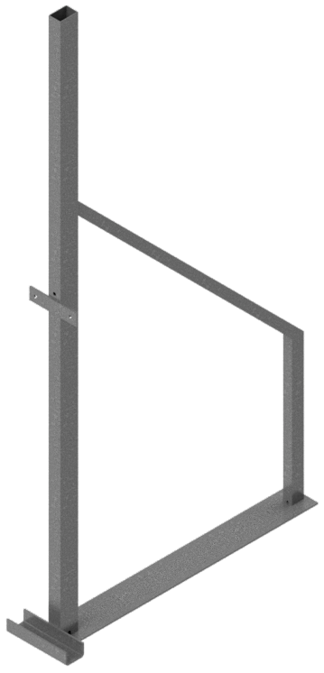 Modellbeispiel: Ständer für Holzbauzaun  (Art. 3b160)