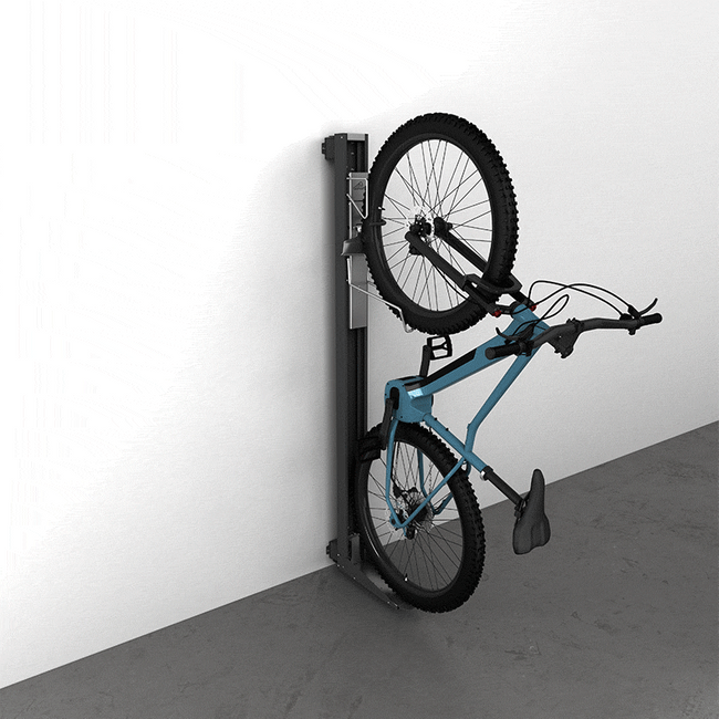Fahrrad-Wandparker 'BikeLift' mit Liftfunktion