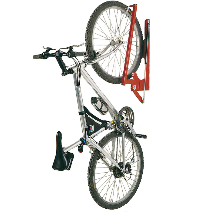 Anwendungsbeispiel: Fahrrad-Wandparker -Mailand- mit Liftfunktion (Art. 10870)