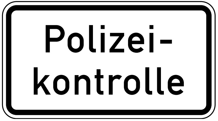 Polizeikontrolle Nr. 1007-58