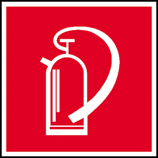 Brandschutzschild, Feuerlöscher