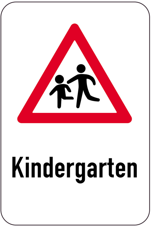 Modellbeispiel: Sonderschild, Kindergarten (Art. 14979)