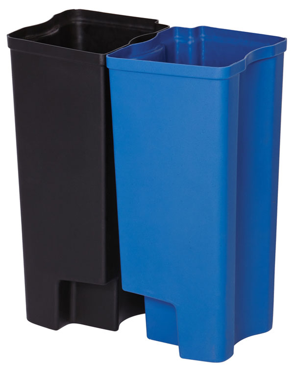 Modellbeispiel: Dualer Innenbehälter für Abfallbehälter -Slim Jim- Rubbermaid (Art. 34448)