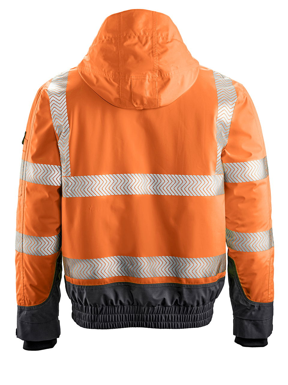 4PROTECT® Warn-Wetterschutz-Blouson NEWARK, M, leuchtgelb/grau