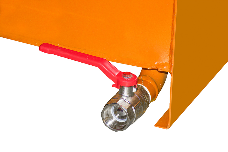 Mini-Spänebehälter -Typ SMGU- mit Einfahrtaschen