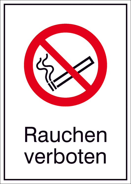 Modellbeispiel: Rauchen verboten (Art. 21.a6030)