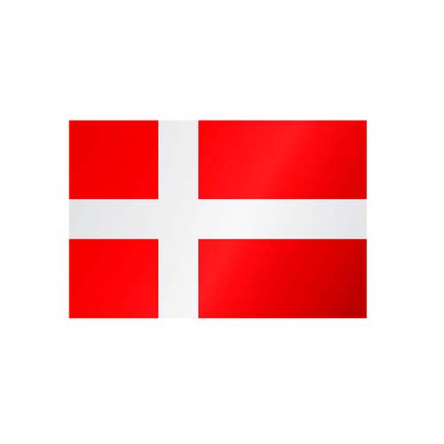 Technische Ansicht: Technische Ansicht: Länderflagge Dänemark