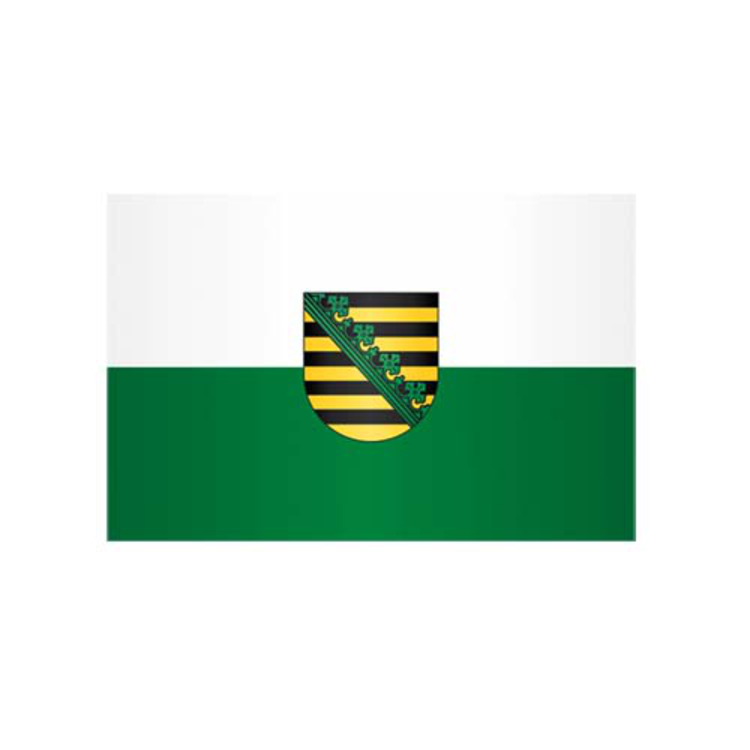 Landesflagge Sachsen