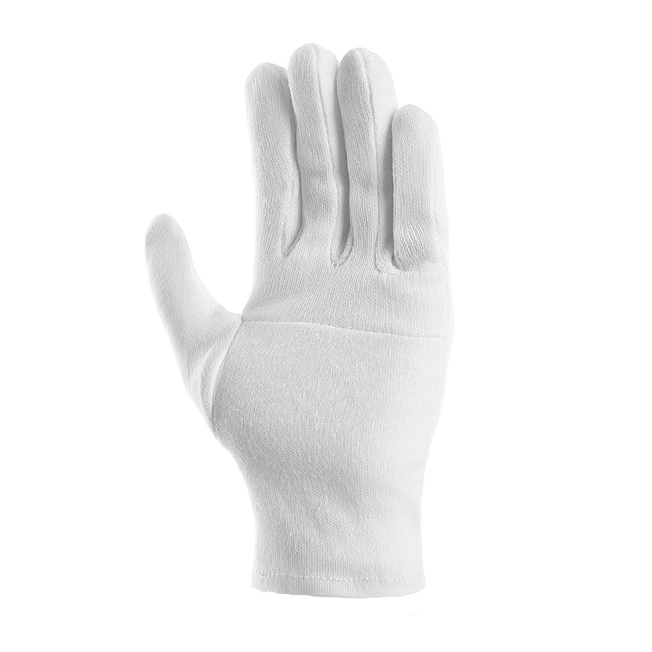 teXXor® Baumwolltrikot-Handschuhe 'MITTELSCHWER', mit Schichtel, verstärkt, 10 