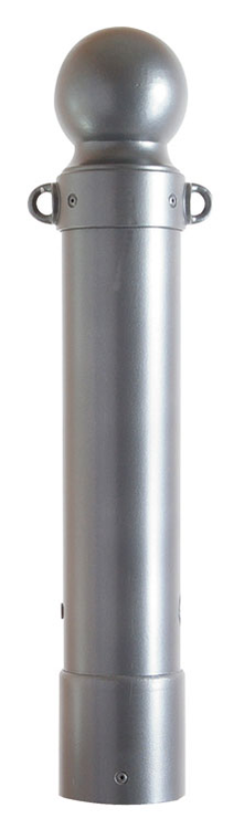 Modellbeispiel: Stilpoller -Kugelkopf- Ø 140 mm herausnehmbar, mit DK 40140fb-2