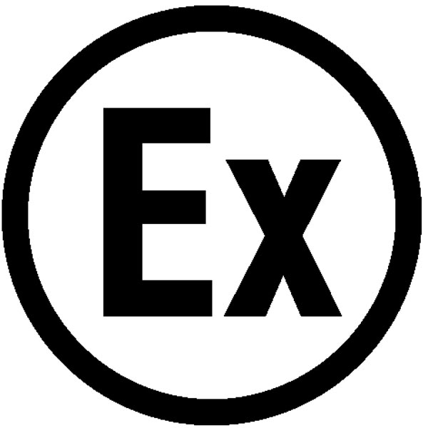 Elektrokennzeichnung/Betriebsmittelkennzeichnung, Ex - Explosionsgeschützt