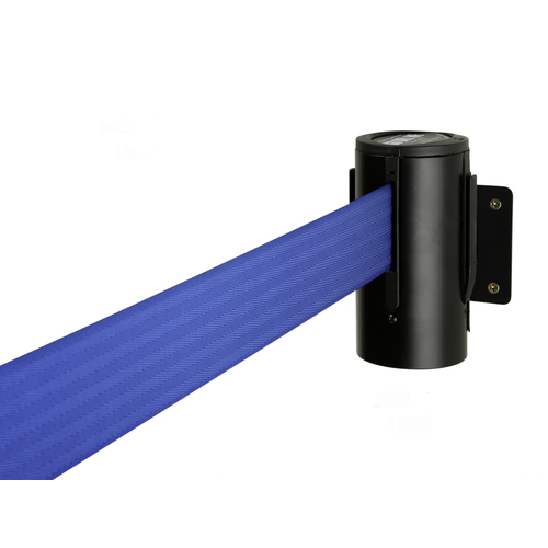 Modellbeispiel: Wandgurtkassette  -P-Line Future-, schwarz mit blauem Gurt (Art. 12850j-02)