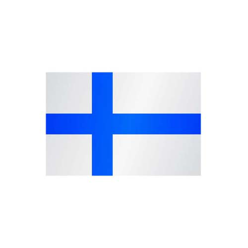 Technische Ansicht: Technische Ansicht: Länderflagge Finnland