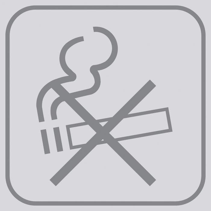 Modellbeispiel: Hinweisschild -Pitoplast- Rauchen verboten (Art. 35723)