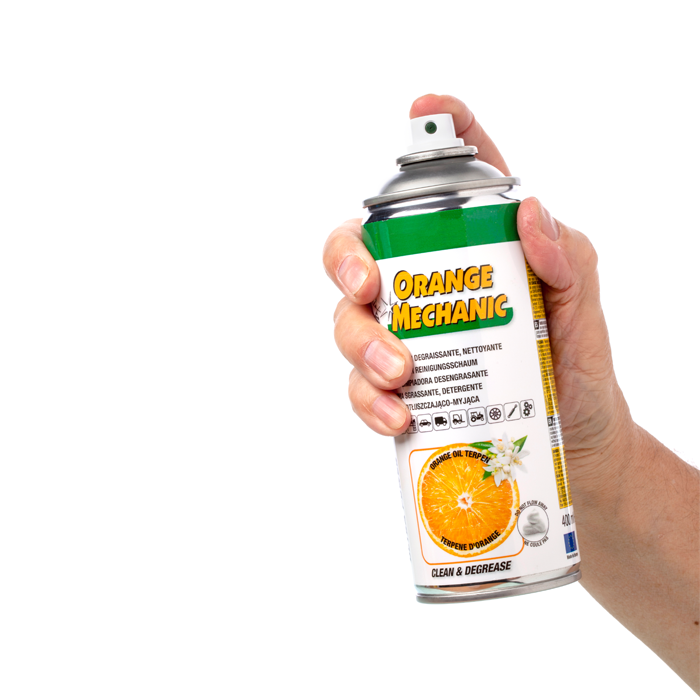 Entfettender Reinigungsschaum 'Orange Mechanic', mit Orangenduft