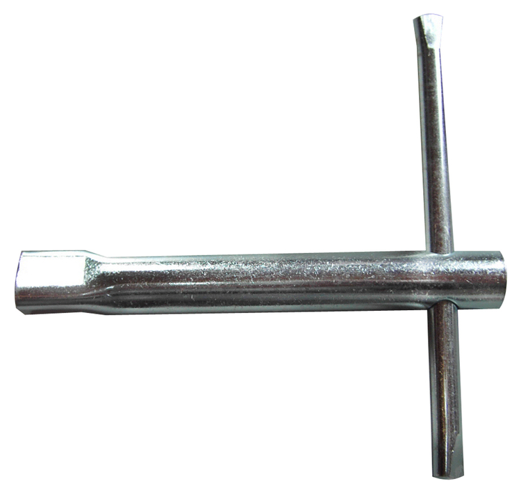 Modellbeispiel: Schlüssel für Dreikantschloß DIN 3222 (schwere Ausführung) Art. 14357