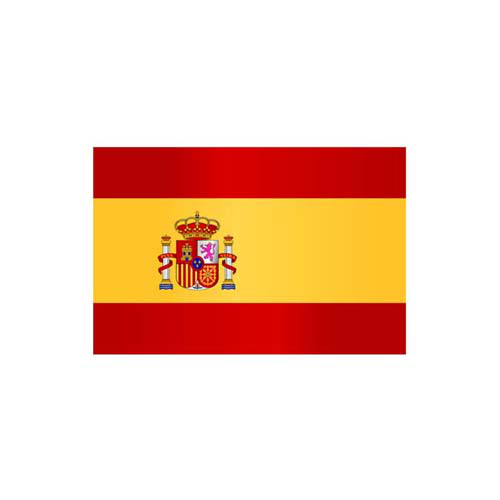 Technische Ansicht: Technische Ansicht: Länderflagge Spanien
