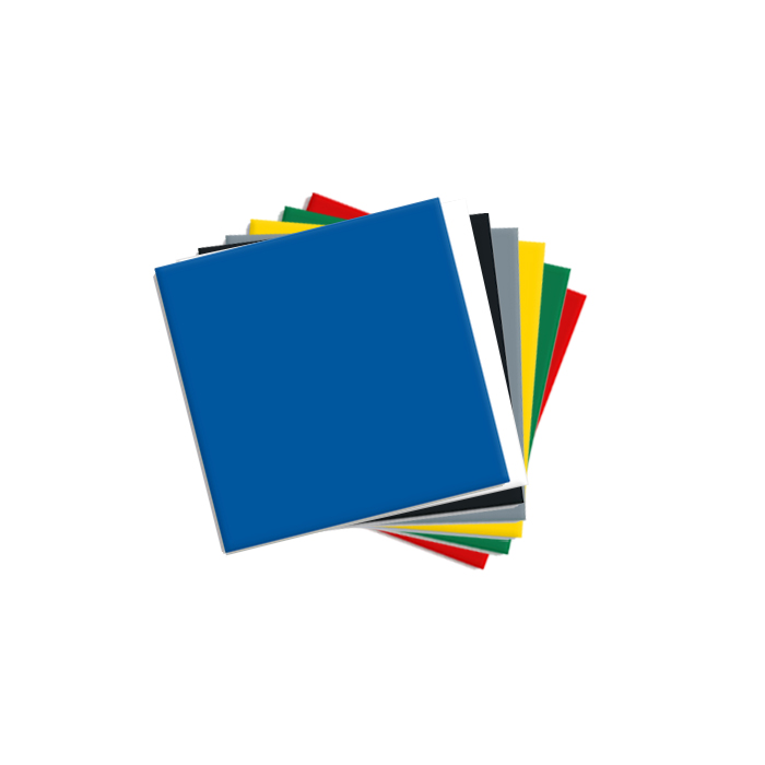 Modellbeispiel: Lagerplatzkennzeichnung -WT-6011- Quadrate, verschiedene Farben