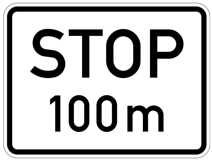 Stop in ... m Nr. 1004-32