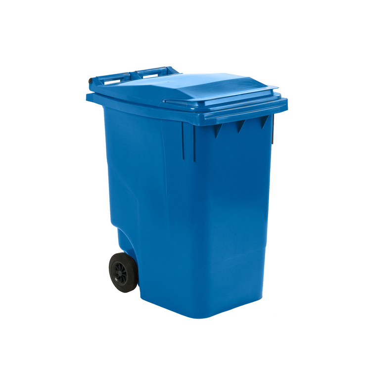 Modellbeispiel: Abfallcontainer -P-Bins 80- 360 Liter, blau (Art. 18240)