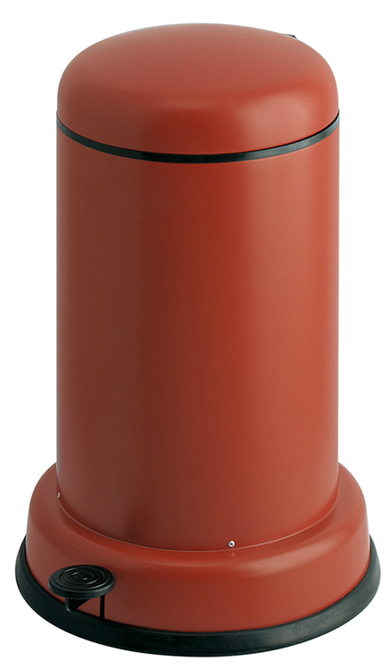 Abfallbehälter -Big Baseboy- Wesco, 20 Liter aus Stahlblech, mit Pedal, feuerfest