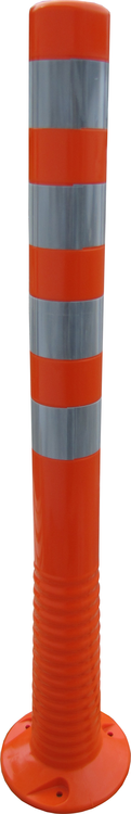 Modellbeispiel: Absperrpfosten -Elasto Orange-, überfahrbar, Art. 12856
