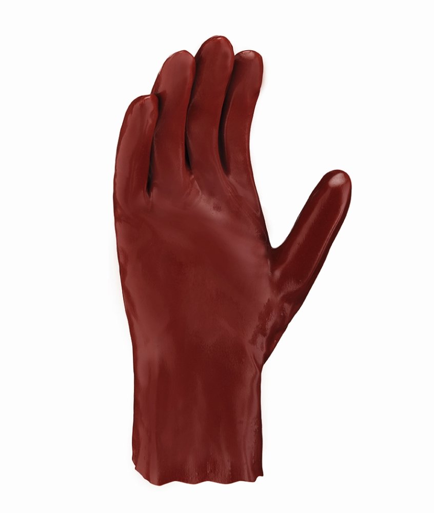 teXXor® PVC-Handschuhe 'ROTBRAUN', Handschuhlänge ca. 270 mm