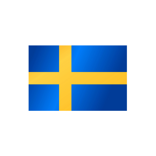 Technische Ansicht: Technische Ansicht: Länderflagge Schweden