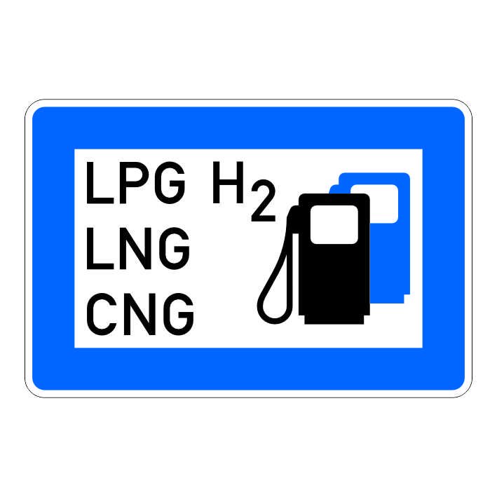 Tankmöglichkeit alle Kraftstoffarten Nr. 365-71