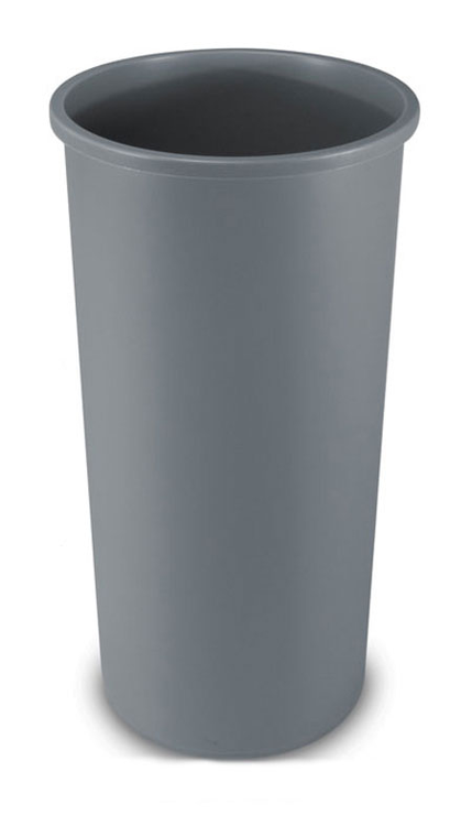 Modellbeispiel: Abfallcontainer -Styleline- Rubbermaid, rund, ohne Deckel (Art. 12161-01)