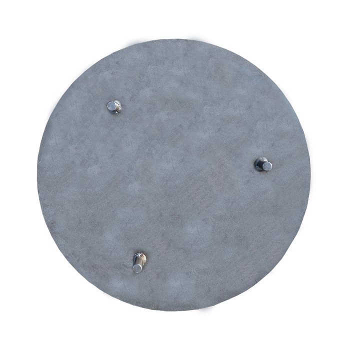 Modellbeispiel: Schachtabdeckung/Kanaldeckel aus Stahlblech, Ø 780 mm (Art. 40284)
