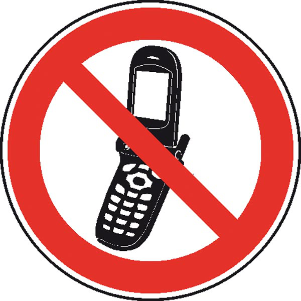 Verbotsschild, Foto-Handy benutzen verboten