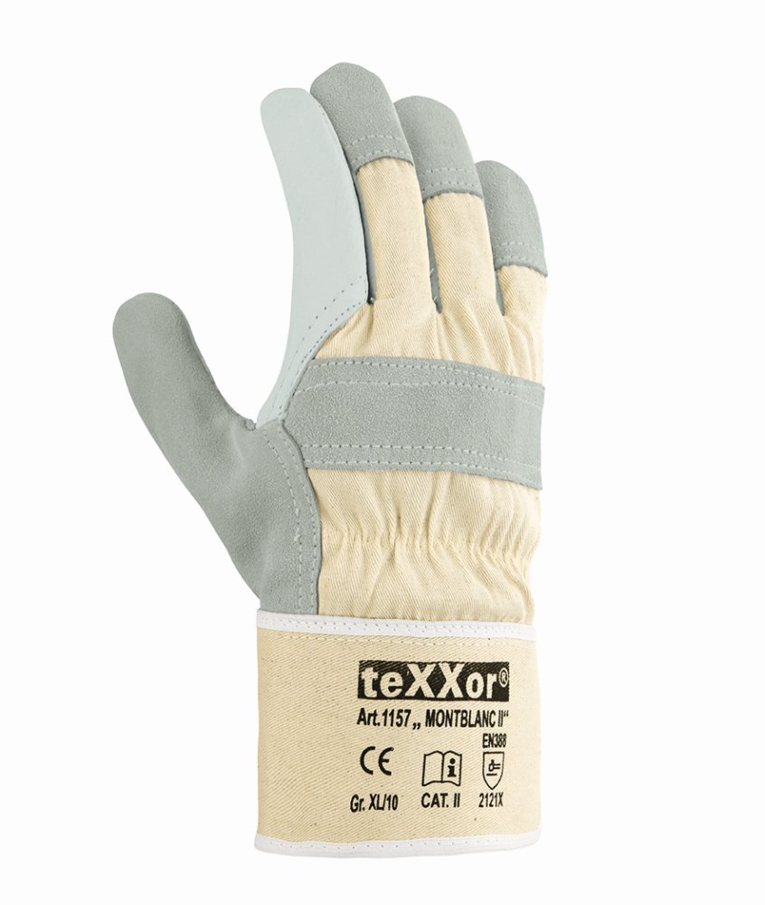 teXXor® Rindvollleder-Handschuhe 'MONTBLANC II'