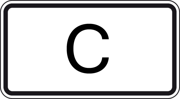 Tunnelkategorie 'C' gemäß ADR-Übereinkommen, Nr. 1014-51