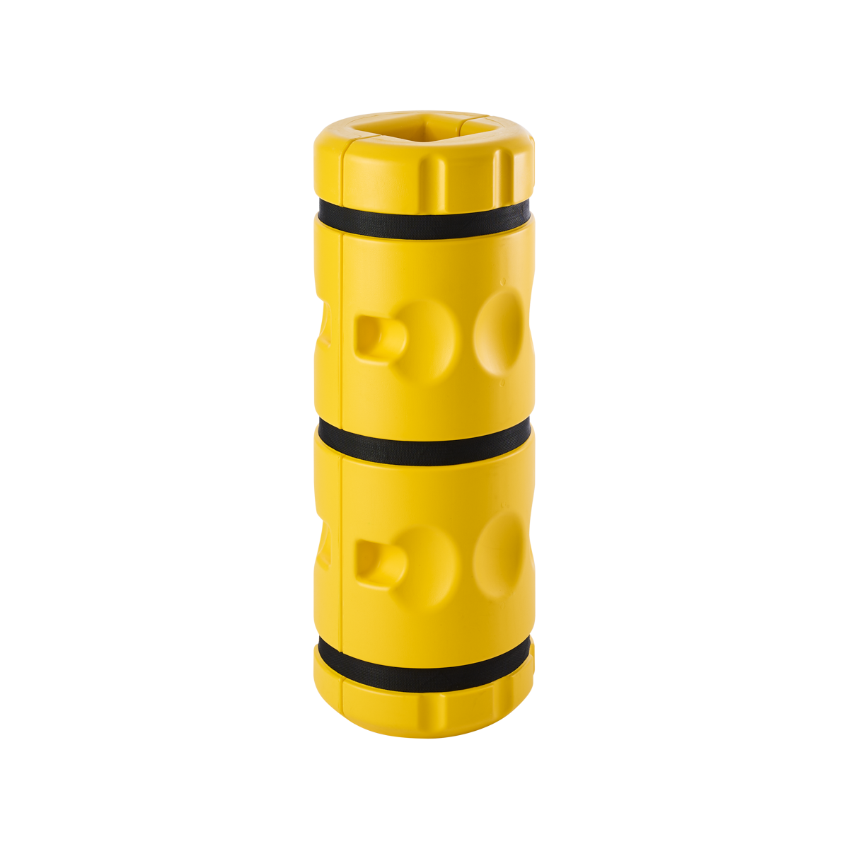 Modellbeispiel: Säulenanfahrschutz aus Kunststoff, für eckige Säulen mit einem Säulenmaß von 150 x 150 mm (Art. 41536.0001)
