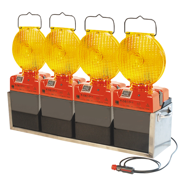 Lade- und Transportbox 4-fach, 12 V für Euro-Synchron/Euro-Blitz