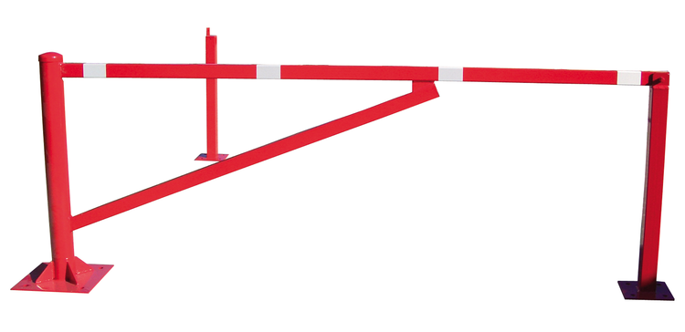 Modellbeispiel: Drehschranke beschichtet mit Dreikant und Bodenplatte (Art. 413.250bfp)