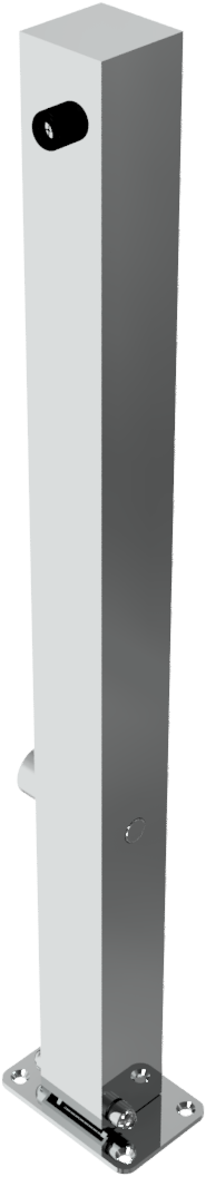 Modellbeispiel: Absperrpfosten -Bollard-, umlegbar (Art. 4070fu)