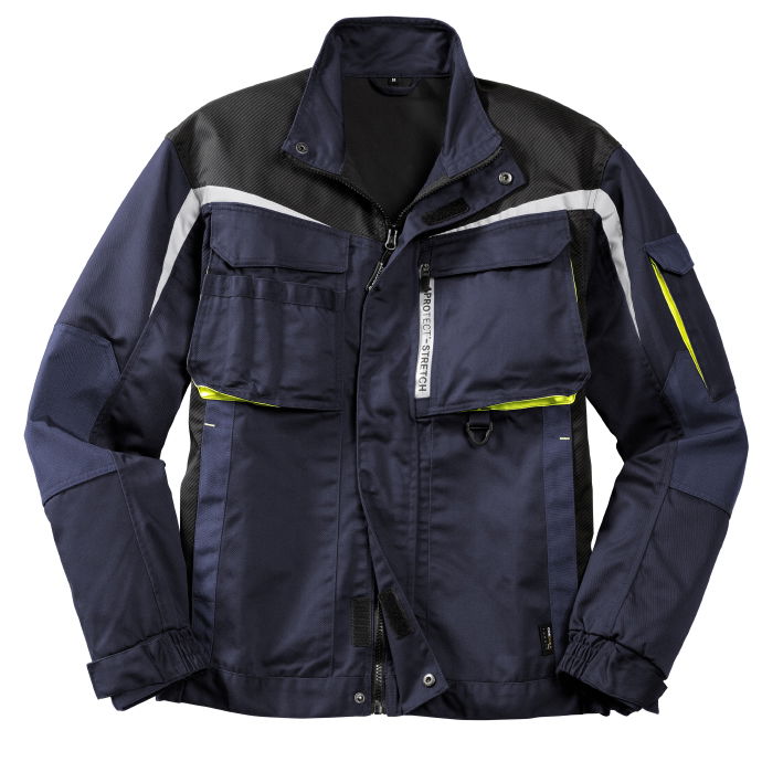 4PROTECT® Bundjacke ARKANSAS, 3XL, navy/grau