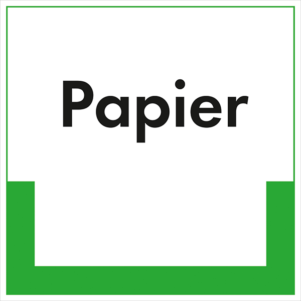 Modellbeispiel: Kennzeichnungsschild Papier (Art. 35.6741)
